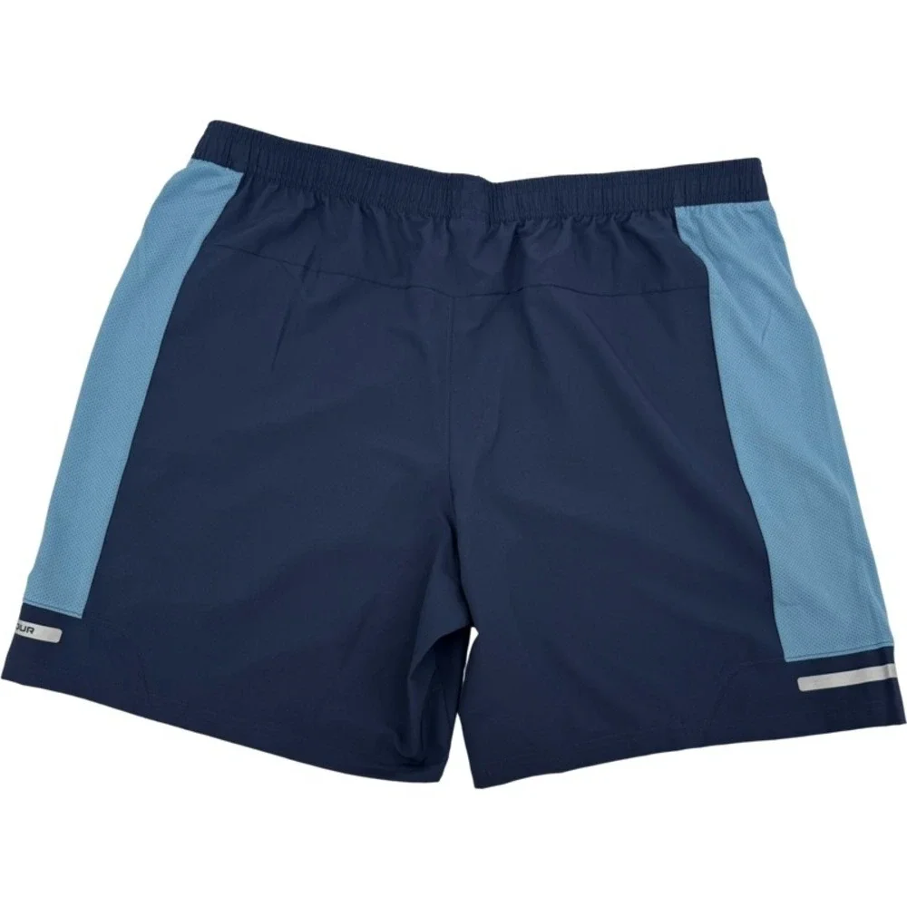 UNDER ARMOUR NEW 2XL UA Tech Utility Shorts Blue Mesh Active Training Athleisure